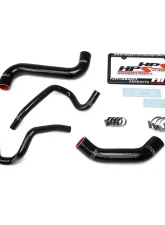 HPS Black Reinforced Silicone Radiator + Heater Hose Kit for Subaru 2003 Impreza 2.5L Non Turbo Left Hand Drive                                     - 57-1732-BLK - Image 2