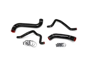 HPS Black Reinforced Silicone Radiator + Heater Hose Kit for Subaru 2004-2005 Impreza 2.5L Non Turbo Left Hand Drive