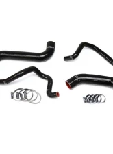 HPS Black Reinforced Silicone Radiator + Heater Hose Kit for Subaru 2004-2005 Impreza 2.5L Non Turbo Left Hand Drive                                     - 57-1733-BLK - Image 2