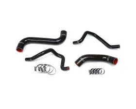 HPS Black Reinforced Silicone Radiator + Heater Hose Kit for Subaru 2006-2007 Impreza 2.5L Non Turbo Left Hand Drive