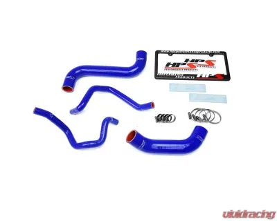 HPS Performance Products Blue Silicone Radiator & Heater Hose Kit for 2006-2007 Subaru Impreza 2.5L Non Turbo - 57-1734-BLUE