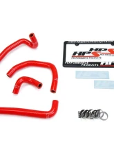 HPS Performance Products Red Silicone Heater Hose Kit for 95-04 Toyota Tacoma 2.4L & 2.7L 4Cyl                                     - 57-1746H-RED - Image 3