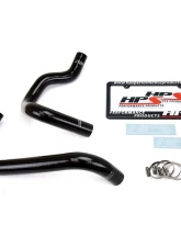 HPS Performance Black Reinforced Silicone Radiator Hose Kit Coolant Toyota Tacoma 2.4L 1995-2004                                     - 57-1746R-BLK - Image 3