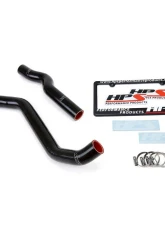 HPS Performance Products Black Silicone Radiator Hose Kit for Infiniti M35 3.5L V6 2006-2010                                     - 57-1792R-BLK - Image 2