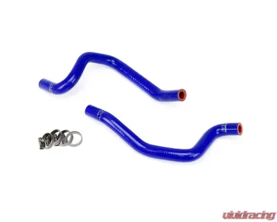 HPS Blue 3-ply Reinforced Silicone Heater Coolant Hose Kit Subaru Impreza WRX 2002-2003 - 57-1802-BLUE