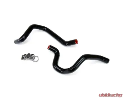 HPS Performance 3-ply reinforced silicone, replace OEM rubber heater coolant hoses Subaru STI 2005-2007 - 57-1804-BLK
