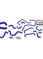 HPS Performance Products Blue Silicone Radiator Heater Hose Kit 15pcs for Subaru Impreza WRX 2005                                     - 57-1814-BLUE - Image 2
