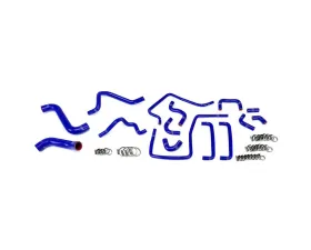 HPS Performance Products Blue Silicone Radiator Heater Hose Kit 15pcs for Subaru WRX 2006-2007