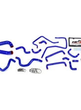 HPS Performance Products Blue Silicone Radiator Heater Hose Kit 15pcs for Subaru WRX 2006-2007                                     - 57-1815-BLUE - Image 2