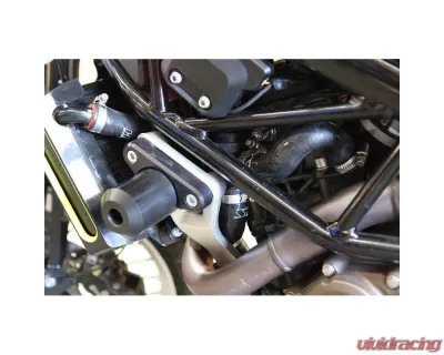 HPS Performance Products Black 3-Ply Silicone Radiator Hose Kit for Husqvarna Svartpilen 401 2018-2020 - 57-1824-BLK