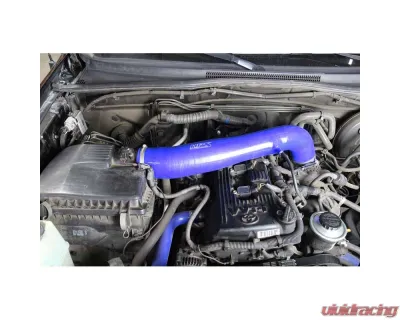 HPS Performance Products Silicone Air Intake Kit Post MAF Hose Black for Toyota Tacoma 2005-2022 - 57-1827-BLK