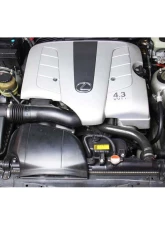 HPS Performance Products Black Silicone Radiator Hose Kit for Lexus GS430 4.3L V8 2001-2005                                     - 57-1828-BLK - Image 2