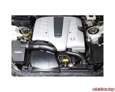 HPS Performance Products Black Silicone Radiator Hose Kit for Lexus GS430 4.3L V8 2001-2005 - 57-1828-BLK