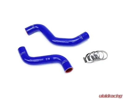 HPS Blue Reinforced Silicone Radiator Hose Kit Coolant for Toyota 95-04 Tacoma V6 3.4L Manual Trans. - 57-1840-BLUE