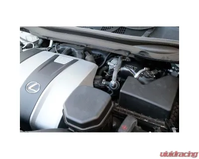 HPS Performance Products Silicone Air Intake Hose Kit Black for Lexus RX350 2016-2020 - 57-1880-BLK