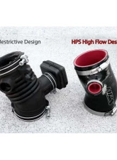 HPS Performance Products Silicone Air Intake Hose Kit Black for Lexus RX350 2016-2020                                     - 57-1880-BLK - Image 2