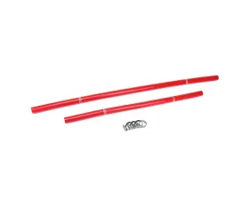 HPS Red Silicone Heater Hose Kit Jeep Cherokee XJ 4.0L 1991-2001