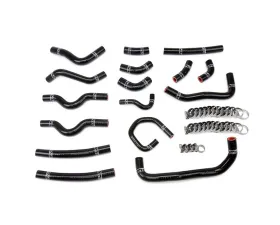 HPS Reinforced Silicone Heater Hose Kit Complete Set (Black) Lexus | Toyota 1998-2002