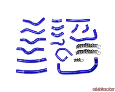 HPS Reinforced Silicone Heater Hose Kit Complete Set (Blue) Lexus | Toyota 1998-2002 - 57-1913-BLUE