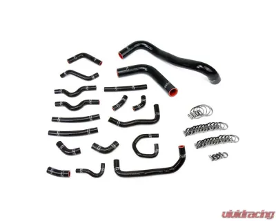 HPS Reinforced Silicone Radiator + Heater Coolant Hose Kit (Black) Lexus | Toyota 1998-2002 - 57-1914-BLK