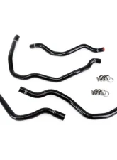 HPS Black Silicone Heater Hose Kit BMW 323i 2.5L M52TU/M54 (E46) 2000                                     - 57-1937-BLK - Image 2