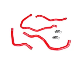 HPS Red Silicone Heater Hose Kit BMW 323i 2.5L M52TU/M54 (E46) 2000