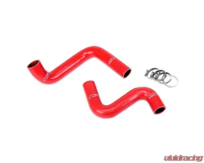 HPS Performance Products Red Silicone Coolant Hose Kit for Nissan 240SX S13 S14 S15 LS Swap 1989-1998 - 57-1955-RED