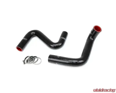 HPS Performance Products Black Silicone Coolant Hose Kit for Nissan 240SX S13/S14/S15 LS Swap 1989-1998 - 57-1957-BLK