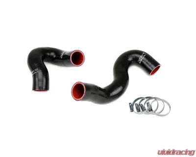 HPS Black Silicone Radiator Hose Kit Audi A7 3.0L V6 Supercharged 2012-2014 - 57-1968-BLK