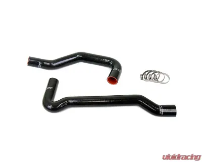 HPS Performance Products Black Silicone Coolant Hose Kit for Nissan 240SX S13 S14 S15 2JZ Swap 1989-1998 - 57-1988-BLK