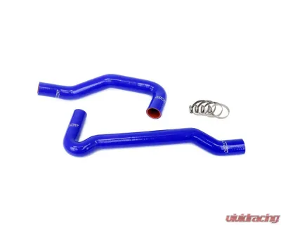 HPS Performance Products Blue Silicone Coolant Hose Kit for Nissan 240SX S13 S14 S15 2JZ Swap - 57-1988-BLUE
