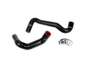 HPS Performance High temp 3-ply reinforced silicone, replaces OEM rubber radiator coolant hoses. Nissan