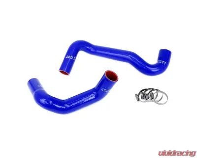 HPS Performance Products Blue Silicone Coolant Hose Kit for Nissan 240SX S13/S14/S15 LS Swap 1989-1998 - 57-1991-BLUE