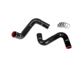 HPS Performance High temp 3-ply reinforced silicone, replaces OEM rubber radiator coolant hoses. Nissan
