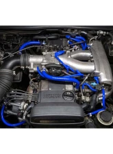 HPS Performance Blue Silicone Vacuum Hose Kit Toyota Supra Non-Turbo 2JZ-GE 3.0L 1993-1998                                     - 57-2013-BLUE - Image 2