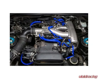 HPS Performance Blue Silicone Vacuum Hose Kit Toyota Supra Non-Turbo 2JZ-GE 3.0L 1993-1998 - 57-2013-BLUE