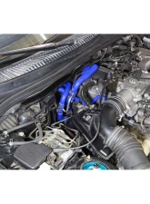 HPS Performance Blue Silicone Heater & Throttle Body Coolant Hose Kit for Toyota Supra 1993-1998                                     - 57-2014-BLUE - Image 2