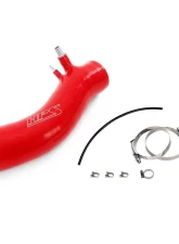 HPS Reinforced Silicone Post MAF Air Intake Hose Kit (Red) Toyota 2010-2024                                     - 57-2046-RED - Image 5