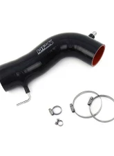 HPS Performance Black Silicone Air Intake Hose Kit for 1993-1996 Toyota Supra 3.0L Non Turbo 2JZ-GE                                     - 57-2051-BLK - Image 6