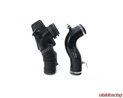 HPS Performance Black Silicone Air Intake Hose Kit for 1993-1996 Toyota Supra 3.0L Non Turbo 2JZ-GE - 57-2051-BLK