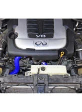 HPS Blue 3-ply Reinforced Silicone Radiator Coolant Hose Kit Infiniti M56 2011-2013                                     - 57-2055-BLUE - Image 2