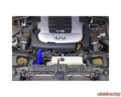 HPS Blue 3-ply Reinforced Silicone Radiator Coolant Hose Kit Infiniti M56 2011-2013 - 57-2055-BLUE