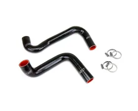 HPS Black Silicone Coolant Hose Kit Nissan 240SX S13 | S14 | S15 LS Swap (LS3/LS7 water pump) 1989-1998