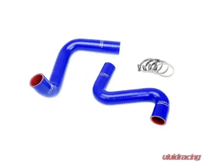 HPS Performance Products Blue Silicone Coolant Hose Kit for Nissan 240SX S13/S14/S15 LS Swap - 57-2060-BLUE
