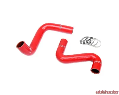 HPS Performance Products Red Silicone Coolant Hose Kit for Nissan 240SX S13/S14/S15 LS Swap - 57-2060-RED