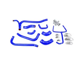 HPS Radiator Hose Blue Ford Mustang GT500 2007-2014