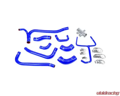 HPS Radiator Hose Blue Ford Mustang GT500 2007-2014 - 57-2069-BLUE