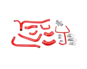 HPS Radiator Hose Red Ford Mustang GT500 2007-2014