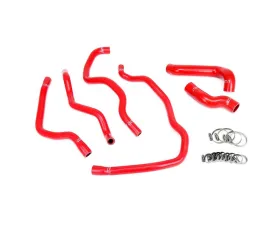 HPS Red Silicone Radiator + Heater Hose Kit BMW 323i 2.5L M52TU/M54 (E46) 2000