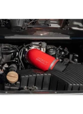HPS Performance Products Red Silicone Air Intake Hose Kit for Porsche 996 Carrera 1999-2004                                     - 57-2077-RED - Image 3